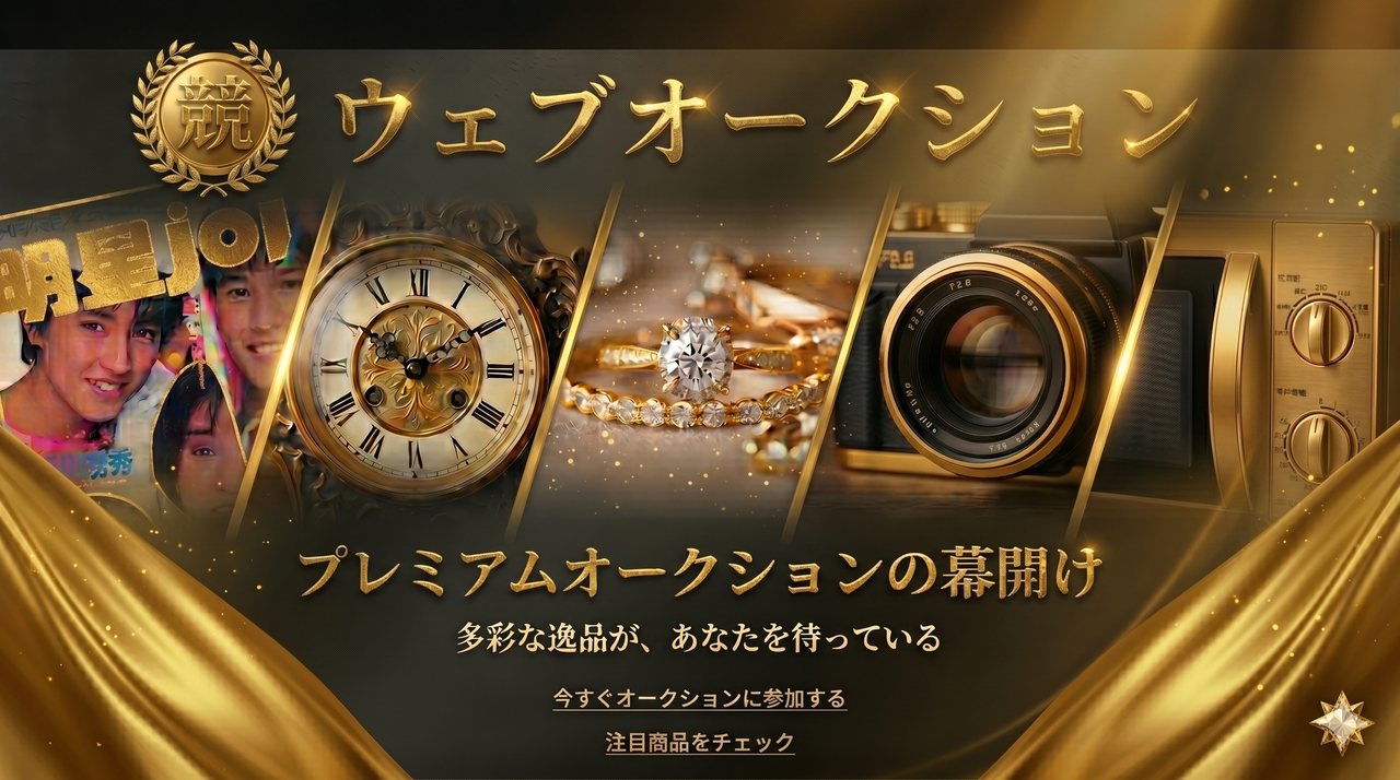ウェブオークション 公式サイト掲載画像